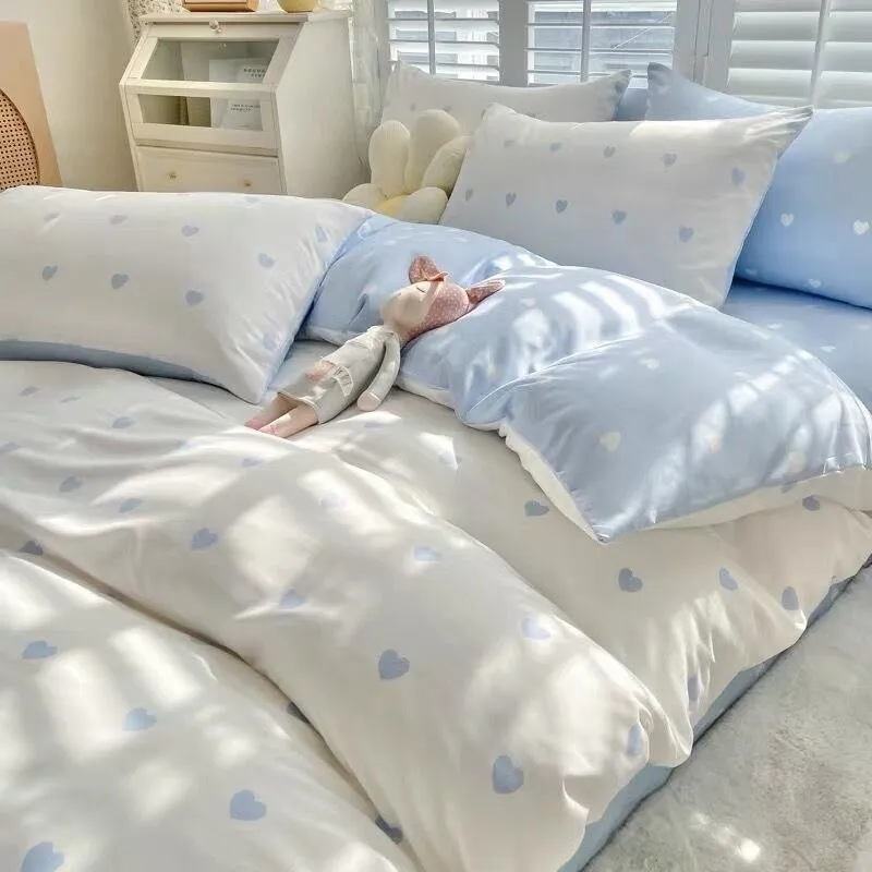 Color Hearts Bedding Sets