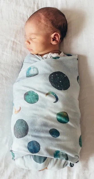 Copper Pearl Lunar Swaddle Blanket