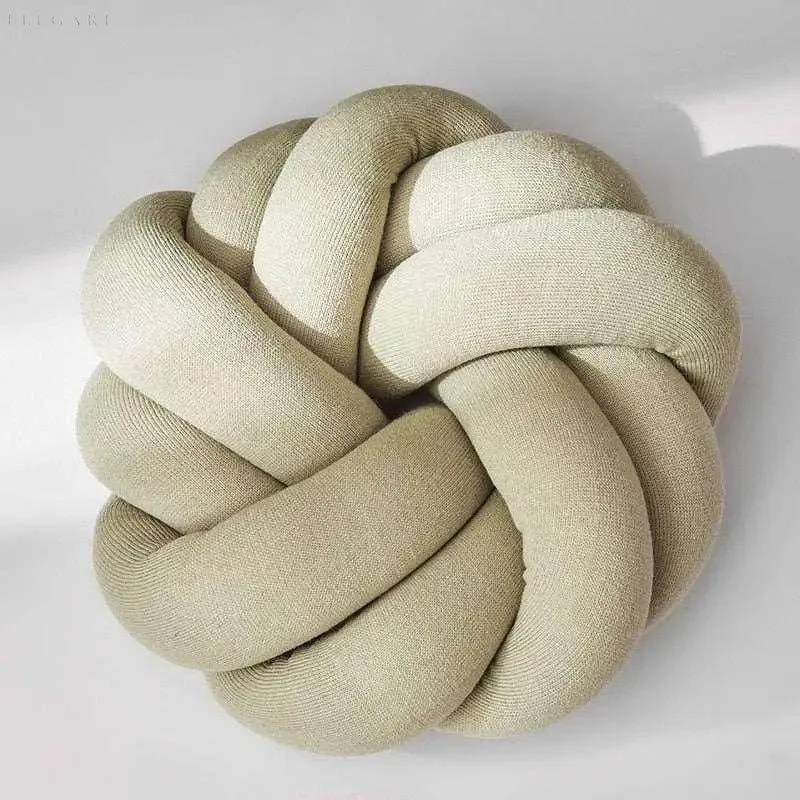 Cotton Knot Pillow - Baumwollknoten-Kissen