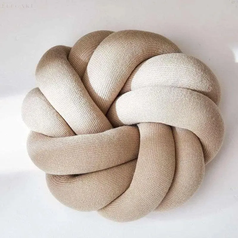 Cotton Knot Pillow - Baumwollknoten-Kissen