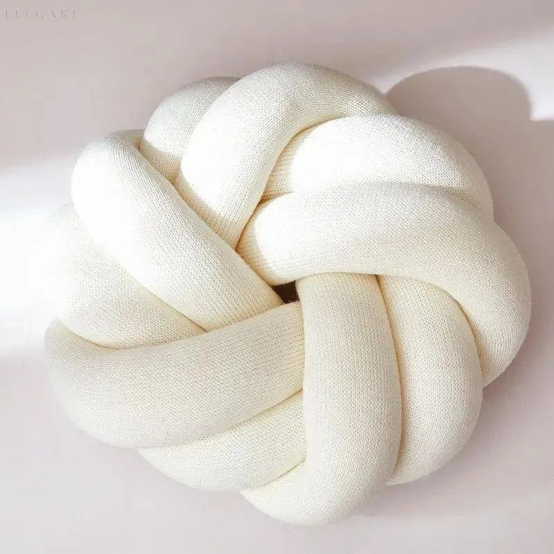 Cotton Knot Pillow - Baumwollknoten-Kissen