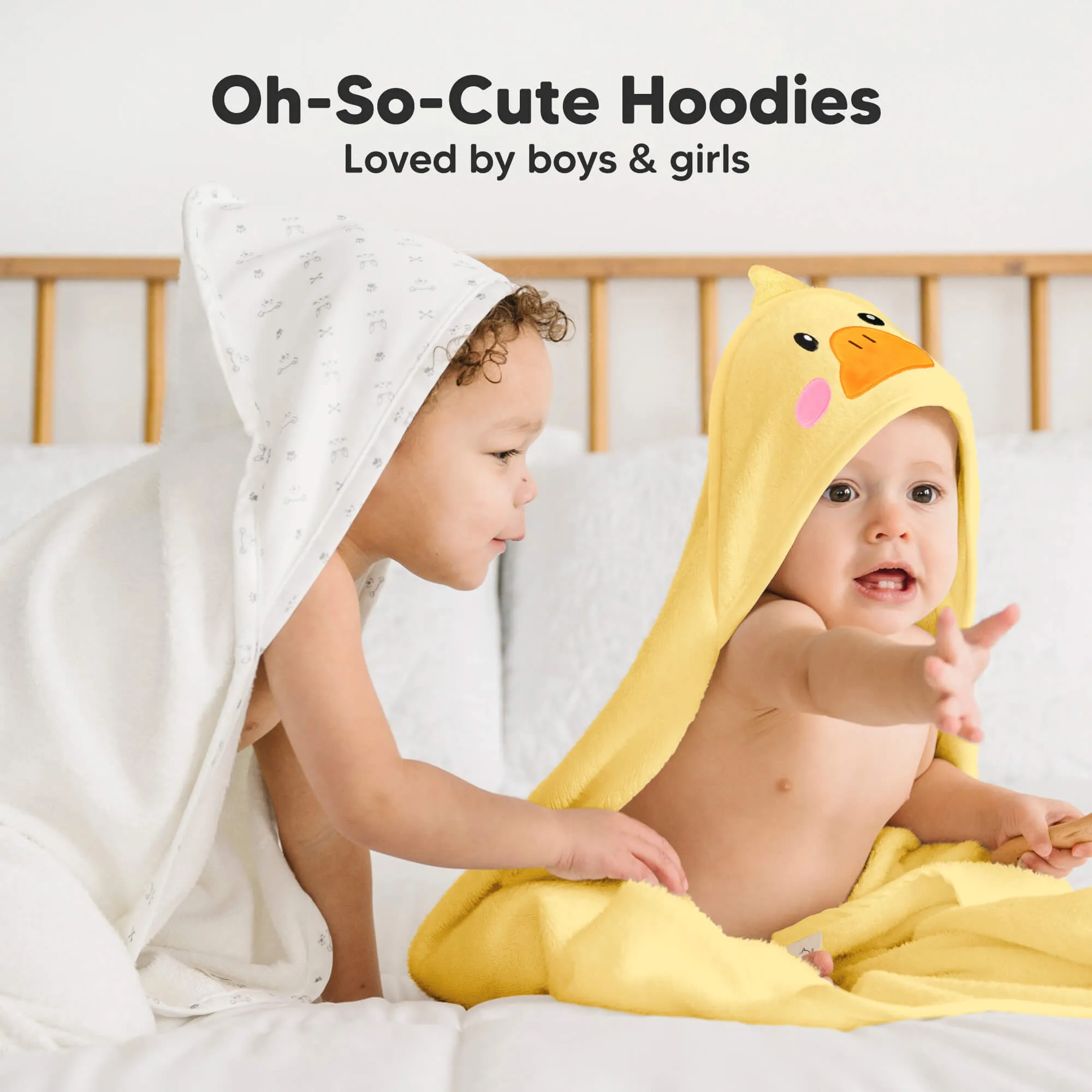 Cuddle Baby Hooded Towel (Duck)