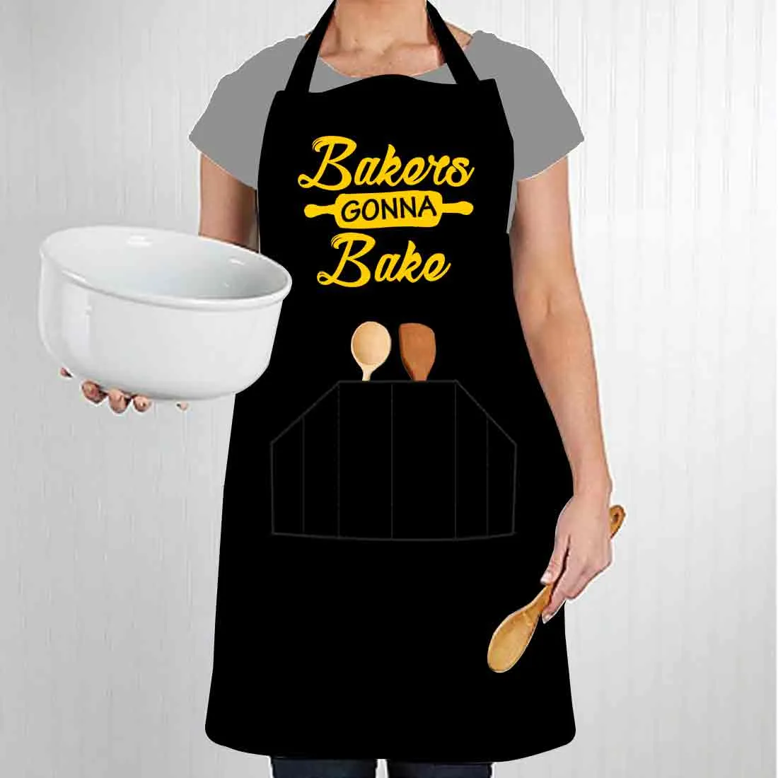 Designer Aprons Baking Apron Funny - Baker Gonna Bake