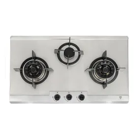 EFH3767WTVSB 76CM 3-BURNER GAS HOB