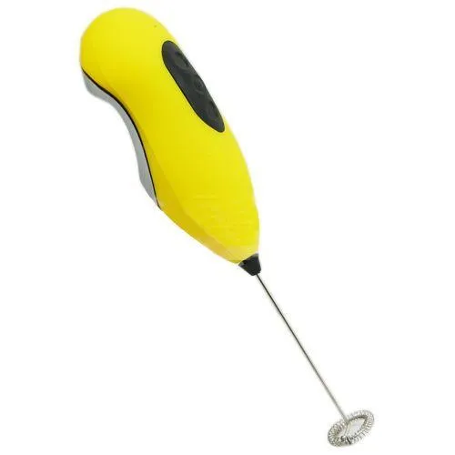 Electric Hand Blender Mixer Frother Whisker Latte Maker for Milk Coffee Egg Beater Battery Operated