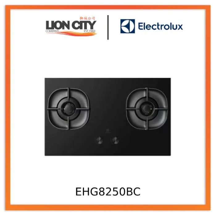 Electrolux EHG8250BC 80cm UltimateTaste 500 Built-in Gas Hob With 2 Cooking Zones