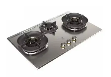 Electrolux EHG8351SCP (PUB) 82cm UltimateTaste 500 Built-in Gas Hob With 3 Cooking Zones