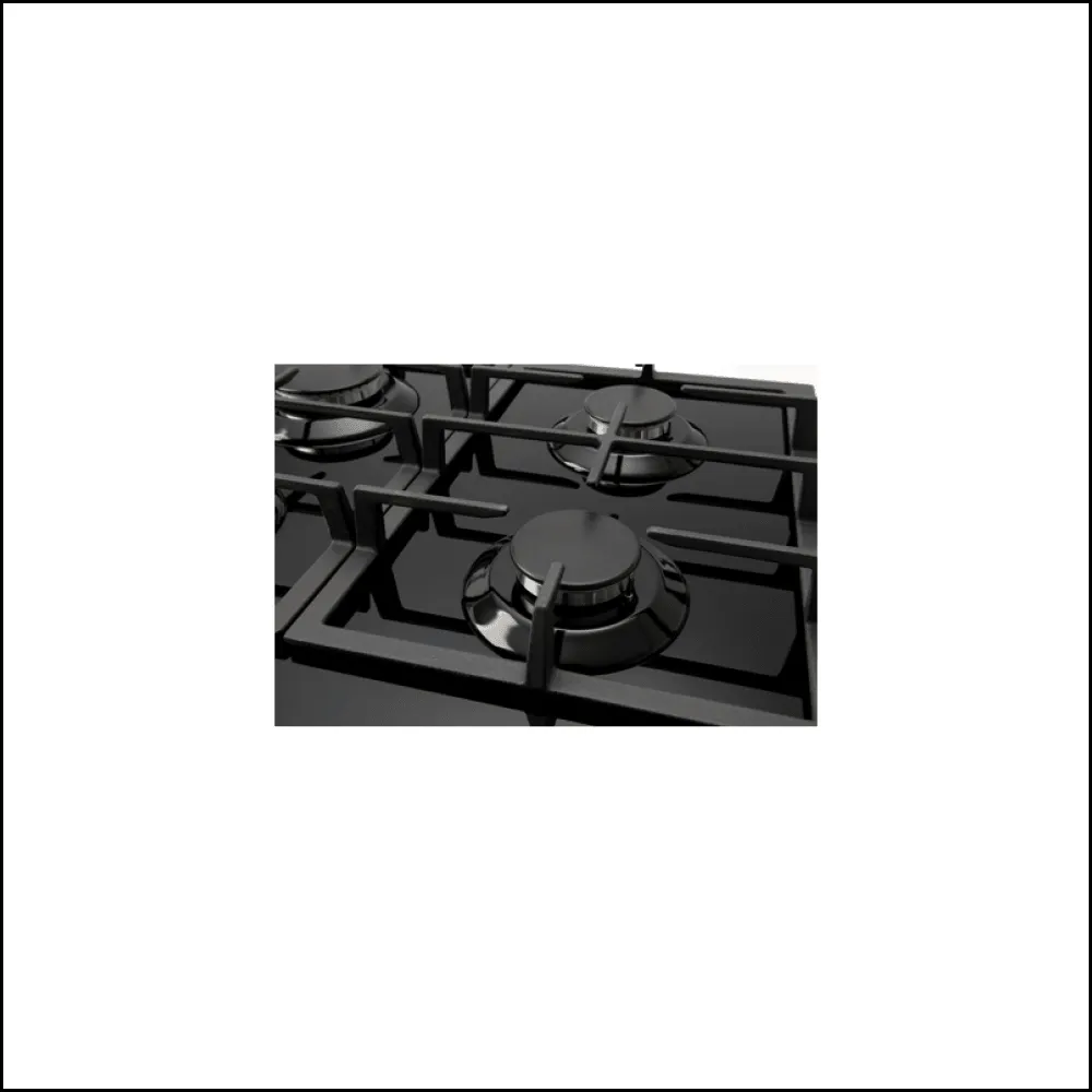 Euro Appliances ECT900GBK2 90cm 5 Burner Gas on Glass Cooktop