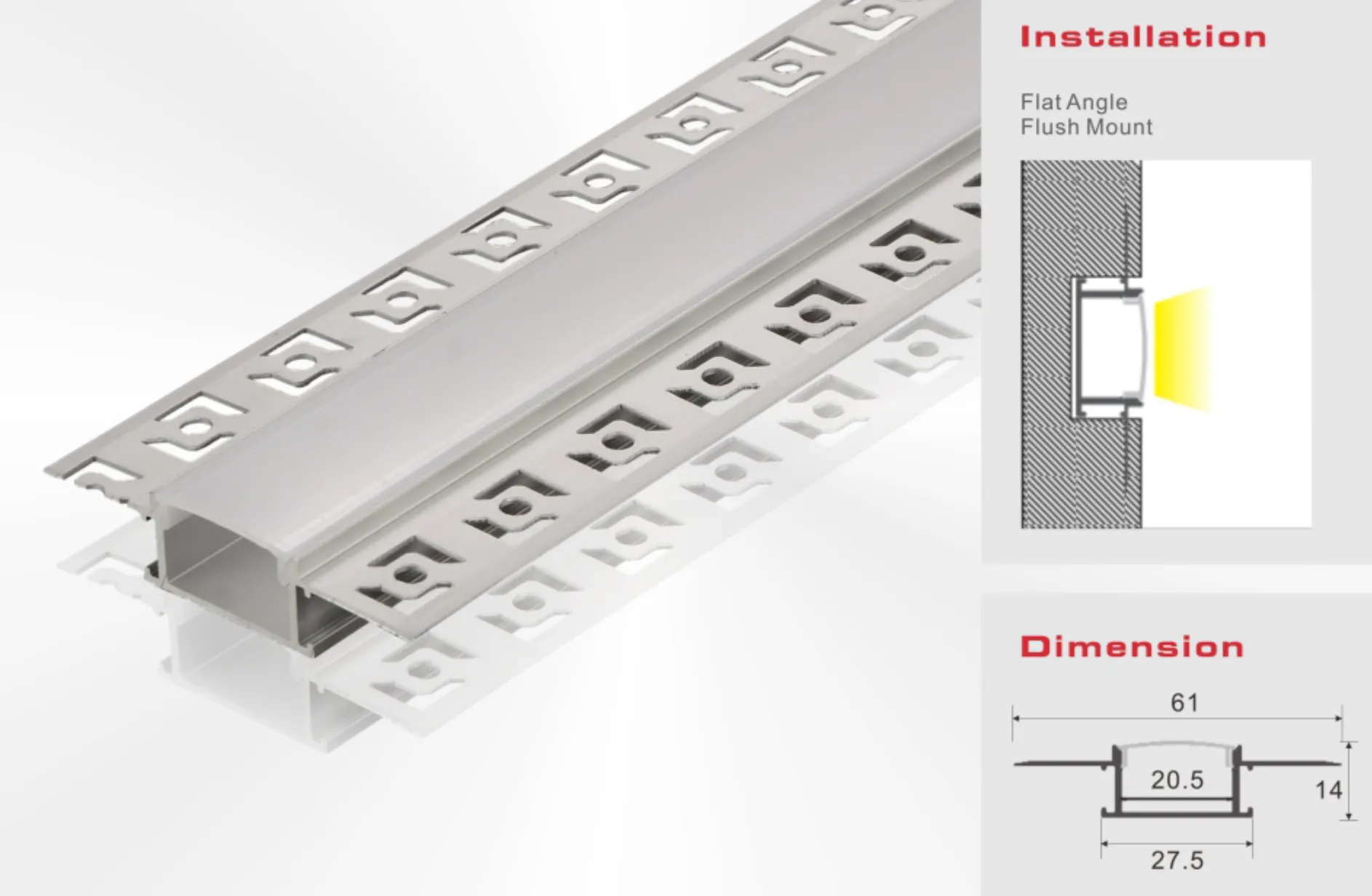 EXTRUSIONS, LENSES & END CAPS