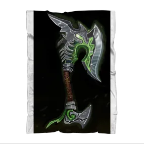 Fel Axe Sublimation Throw Blanket