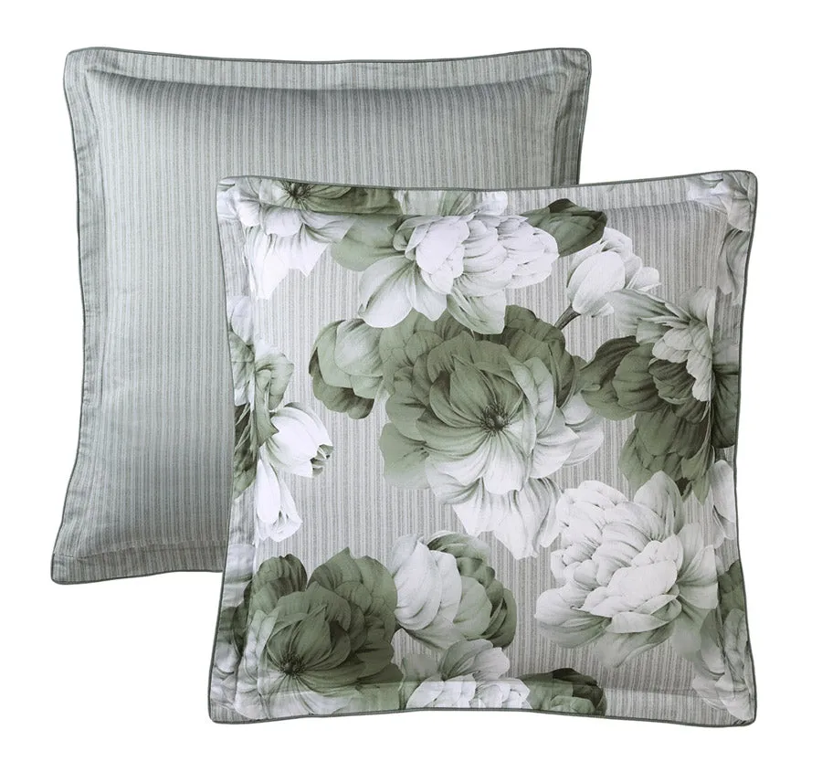 Hailey European Pillowcase Sage