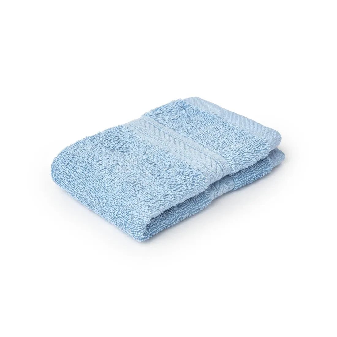 HB625 Mitre Essentials Nova Face Cloth Blue (Pack of 10)