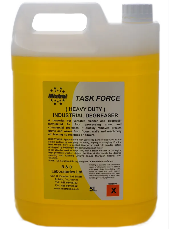 Heavy Duty Industrial Degreaser - Task Force