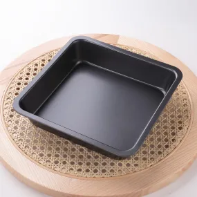 Homestic Square Bakeware Cake Pan|Large Cake/Bread Mould (Black)