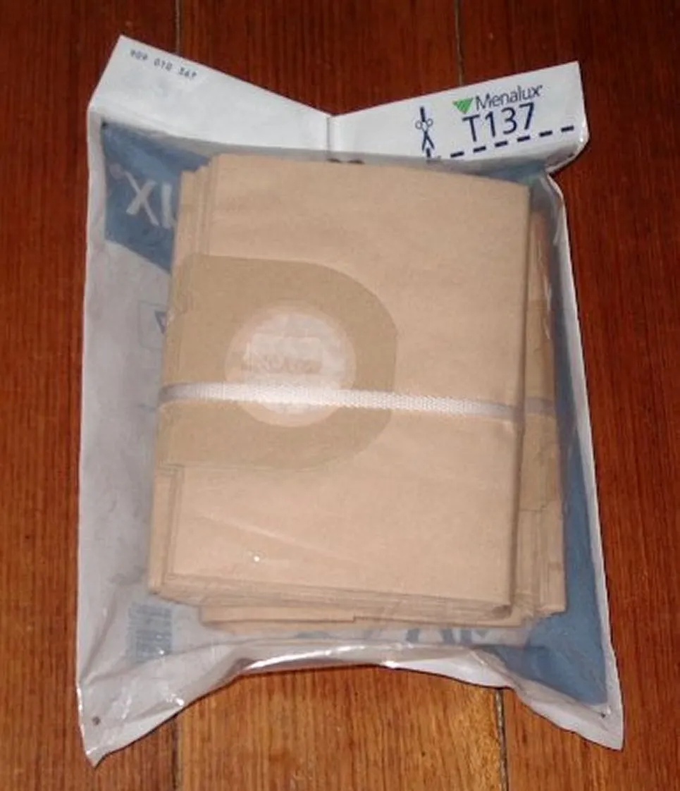 Hoover 1250S Vacuum Cleaner Bags - Part No. T137.