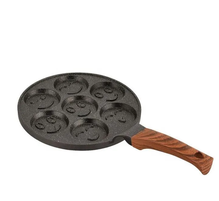 Hotting Food Grade 7 holes 26cm Pancake Waffle Maker