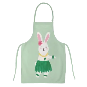 Hula Bunny Keiki Apron