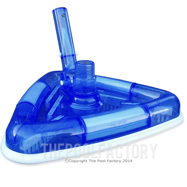 HydroTools Clear Deluxe Triangular Weighted Vacuum Head 8145