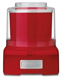 Ice Cream Sorbet Maker Red