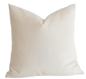 Ivory Sunbrella Outdoor Pillow cover / Sunbrella Solids