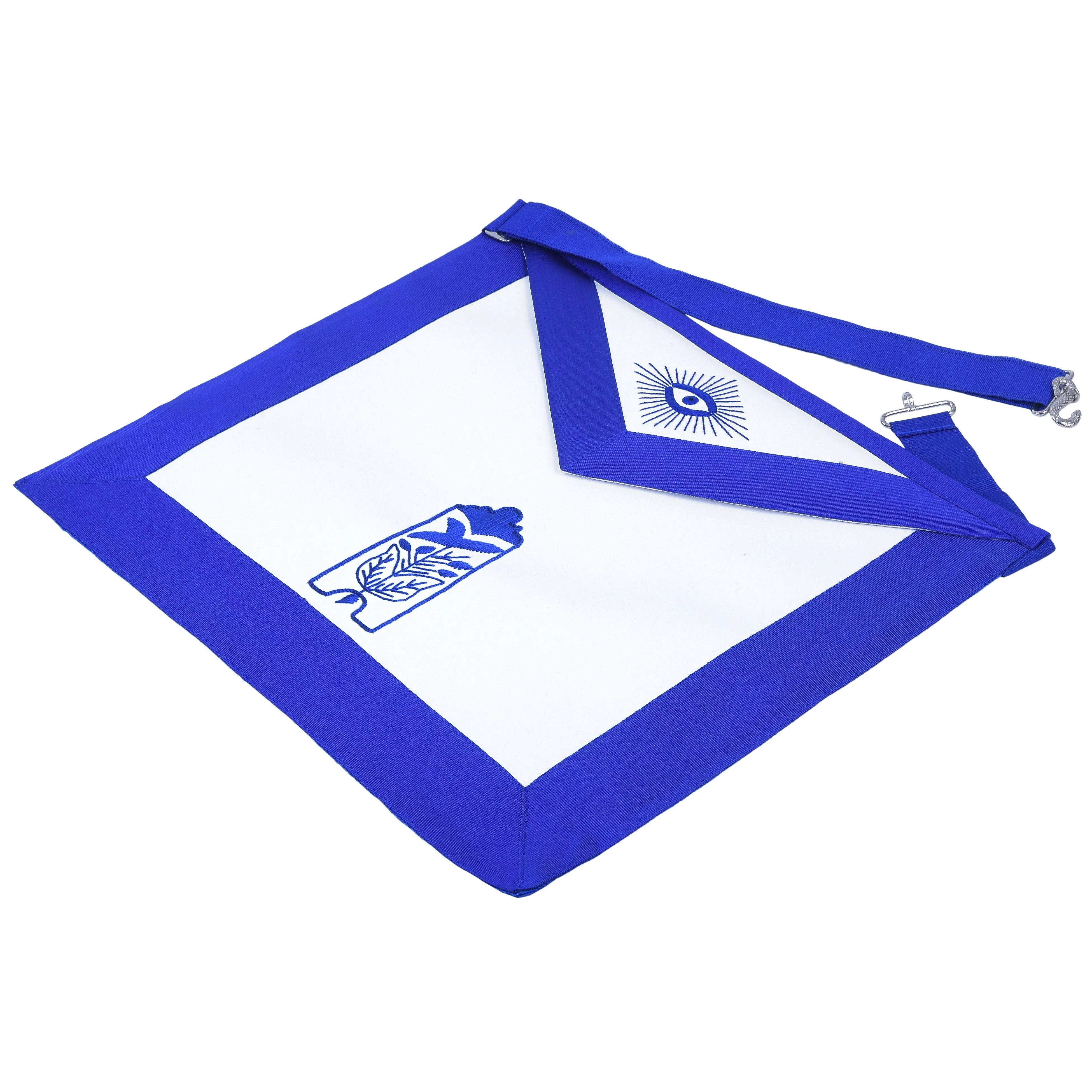 Junior Warden Blue Lodge Officer Apron - Machine Embroidery