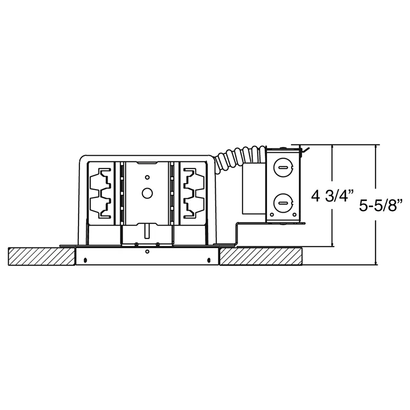 Juno TC22LED  6" LED Downlight New Construction Recessed Housing - 900 Lumens