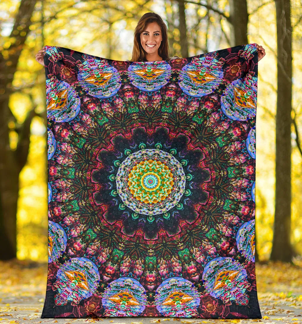 Kaleidos VIII | Microfleece Blanket | Makroverset