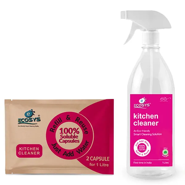 Kitchen Cleaner with Herbal fragrance | Degreaser | 2-in-1 action formula