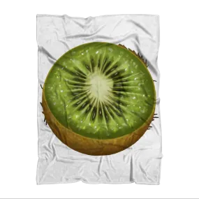 Kiwi Sublimation Throw Blanket