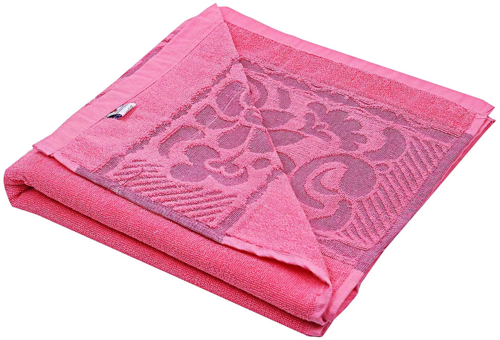 Kuber Industries 100 Percent Cotton 3 Pieces Full Size Bath Towel 30"x60" (Pink), CTKTC13797