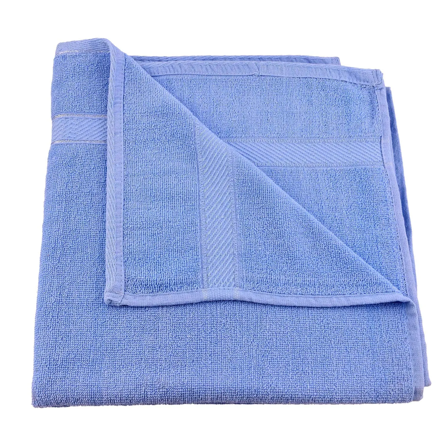 Kuber Industries Cotton Full Size Bath Towel 30"x60" (Blue) CTKTC33287