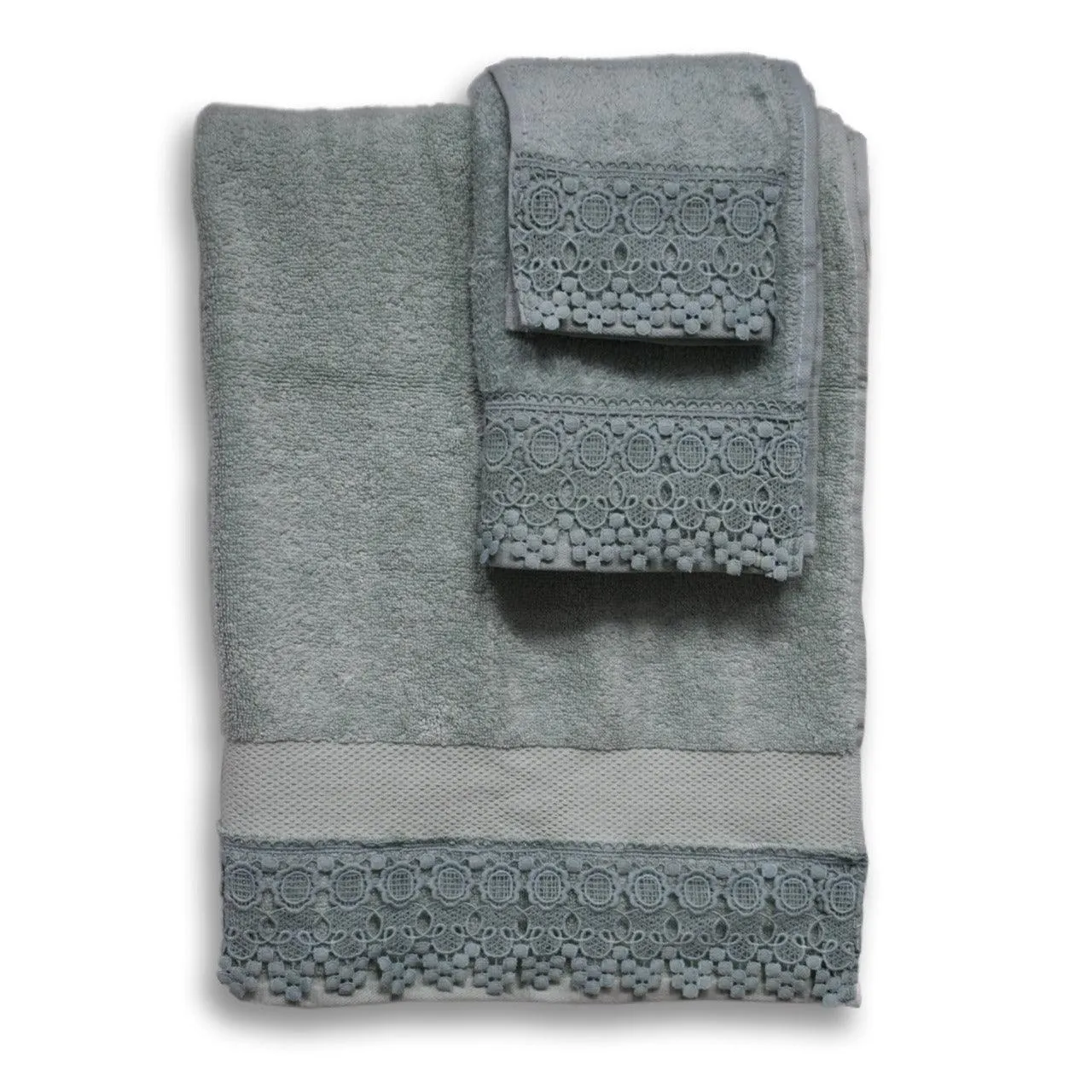 Lace Bath Towels Set