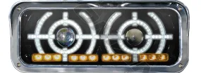 LED LH Black Projector Headlamp 571.LD9903BPL