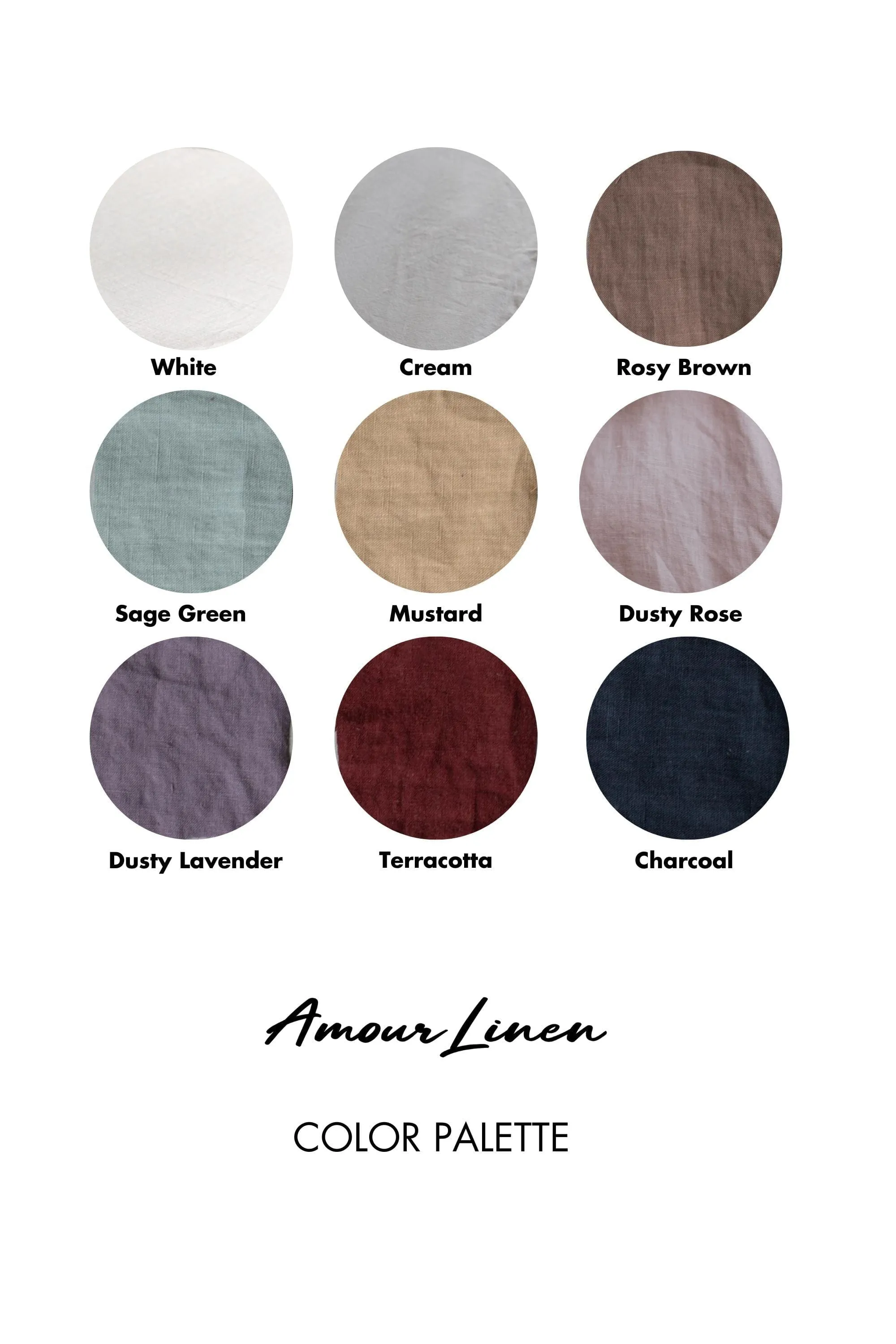 Linen Baby Bedding | Multiple Colours