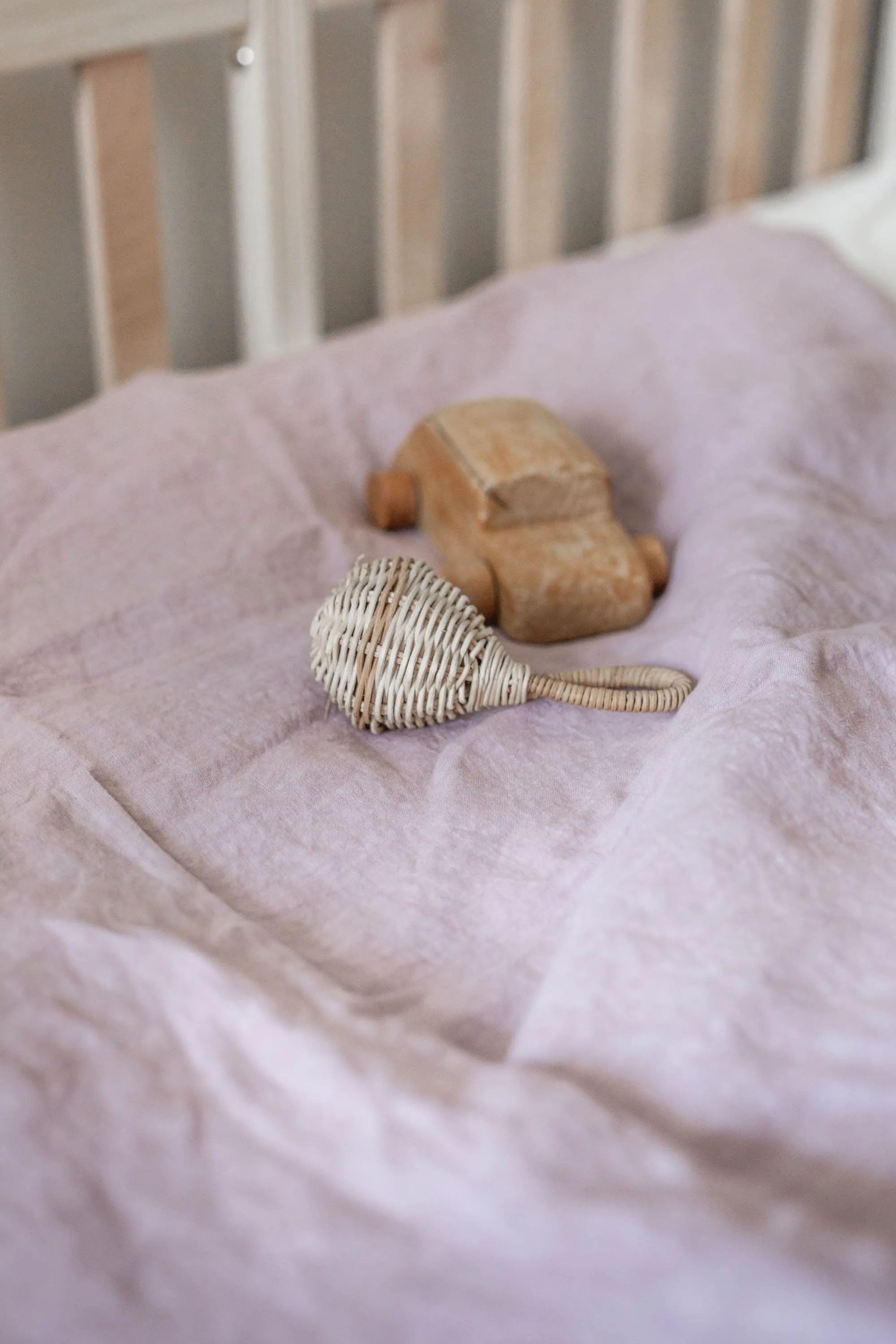 Linen Baby Bedding | Multiple Colours