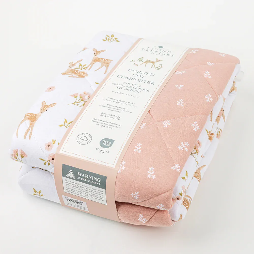 Living Textiles Cot Comforter - Sophia Garden