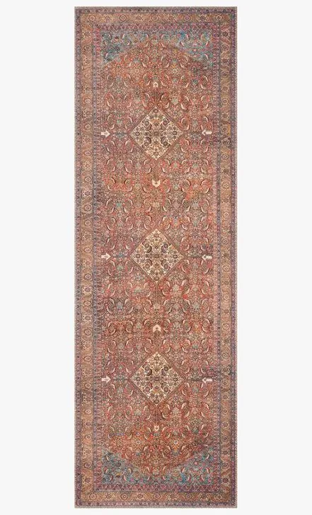 Loloi Rugs Loren Collection - LQ-06 Red/Multi