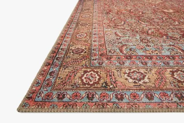 Loloi Rugs Loren Collection - LQ-06 Red/Multi