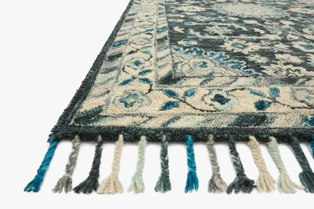 Loloi Rugs Zharah Collection - ZR-02 Teal/Grey