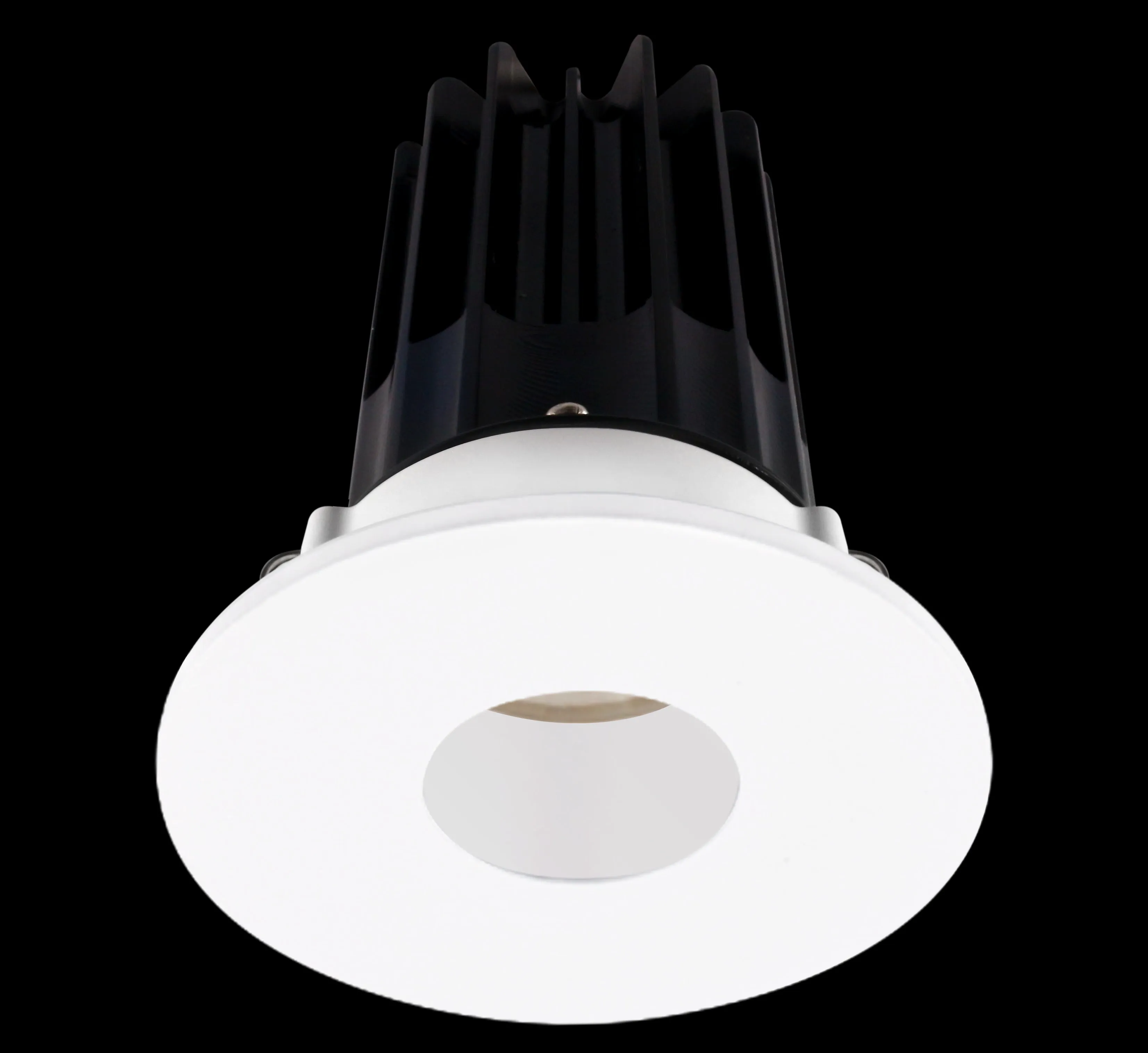 Lotus LED-2-S15W-5CCT-2RRWH-2RPH 2 Inch Round Recessed LED 15 Watt Designer Series - 5CCT Selectable - 1000 Lumen - White Reflector - Pinhole Trim