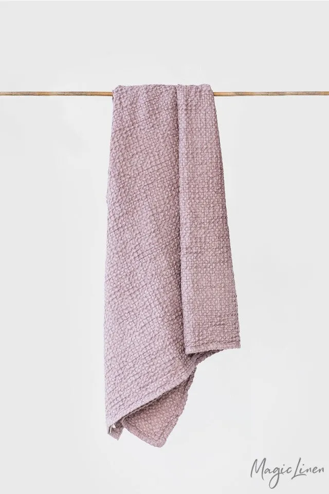 Magic Linen - Waffle Towels in Woodrose