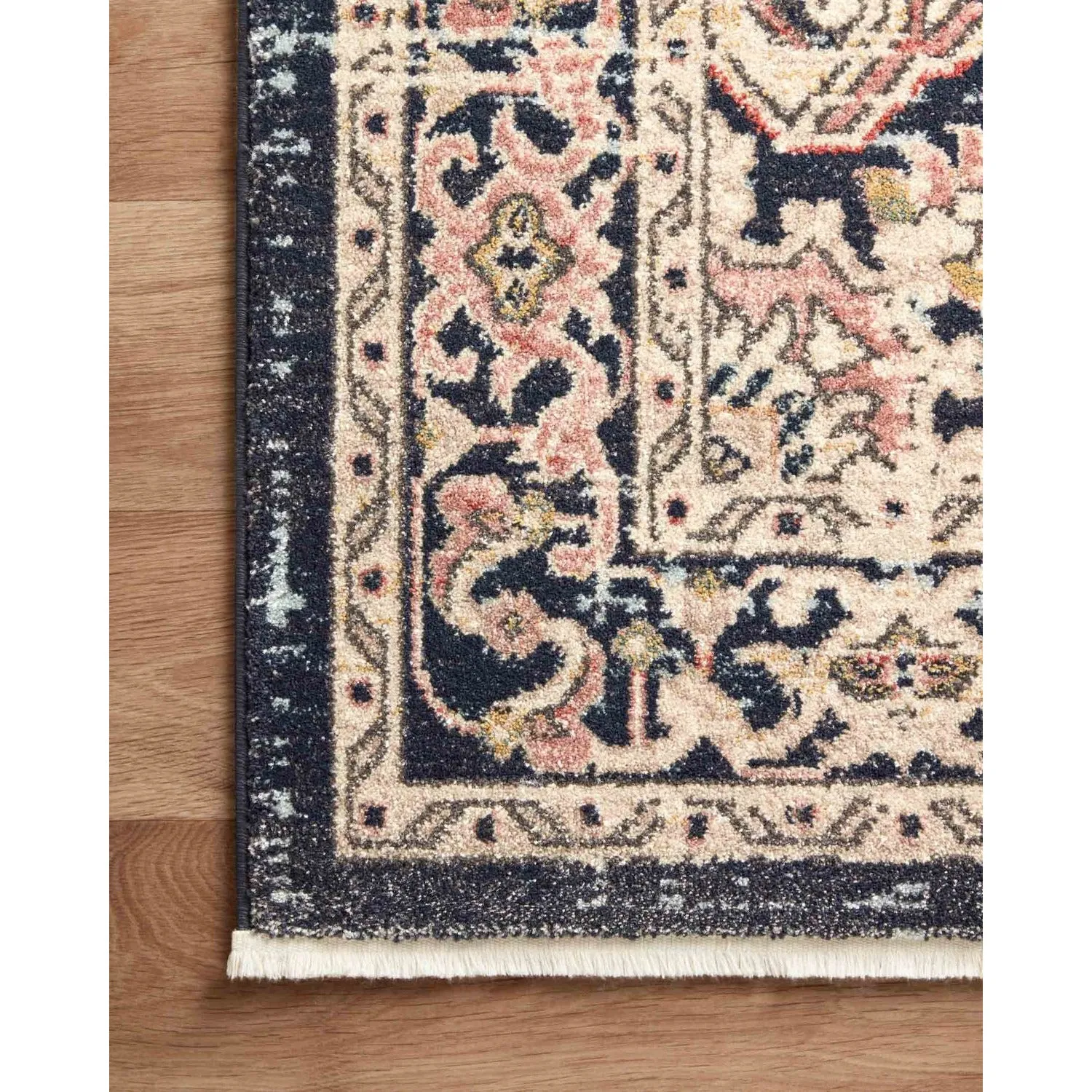 Magnolia Home Graham Coral / Navy Rug