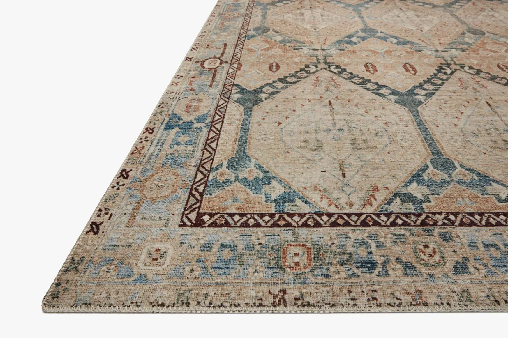 Magnolia Home x Loloi Lenna Rug - Denim Sand