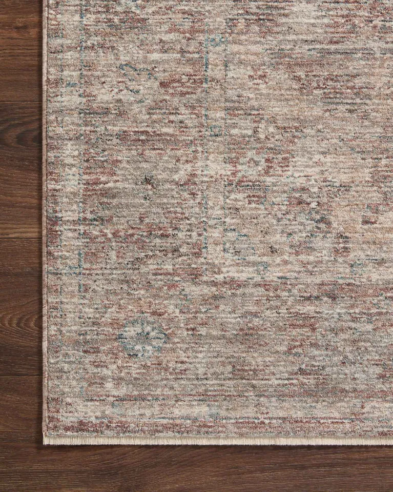 Magnolia Home x Loloi Millie Rug - Brick Fog