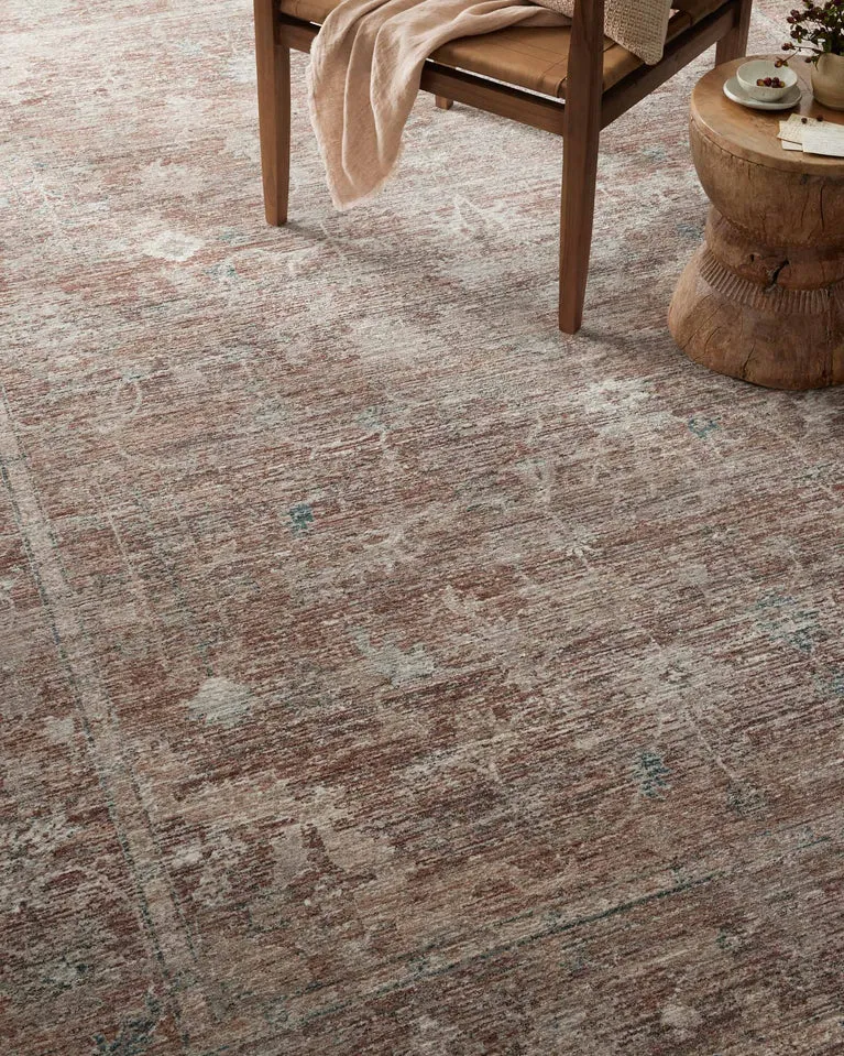 Magnolia Home x Loloi Millie Rug - Brick Fog