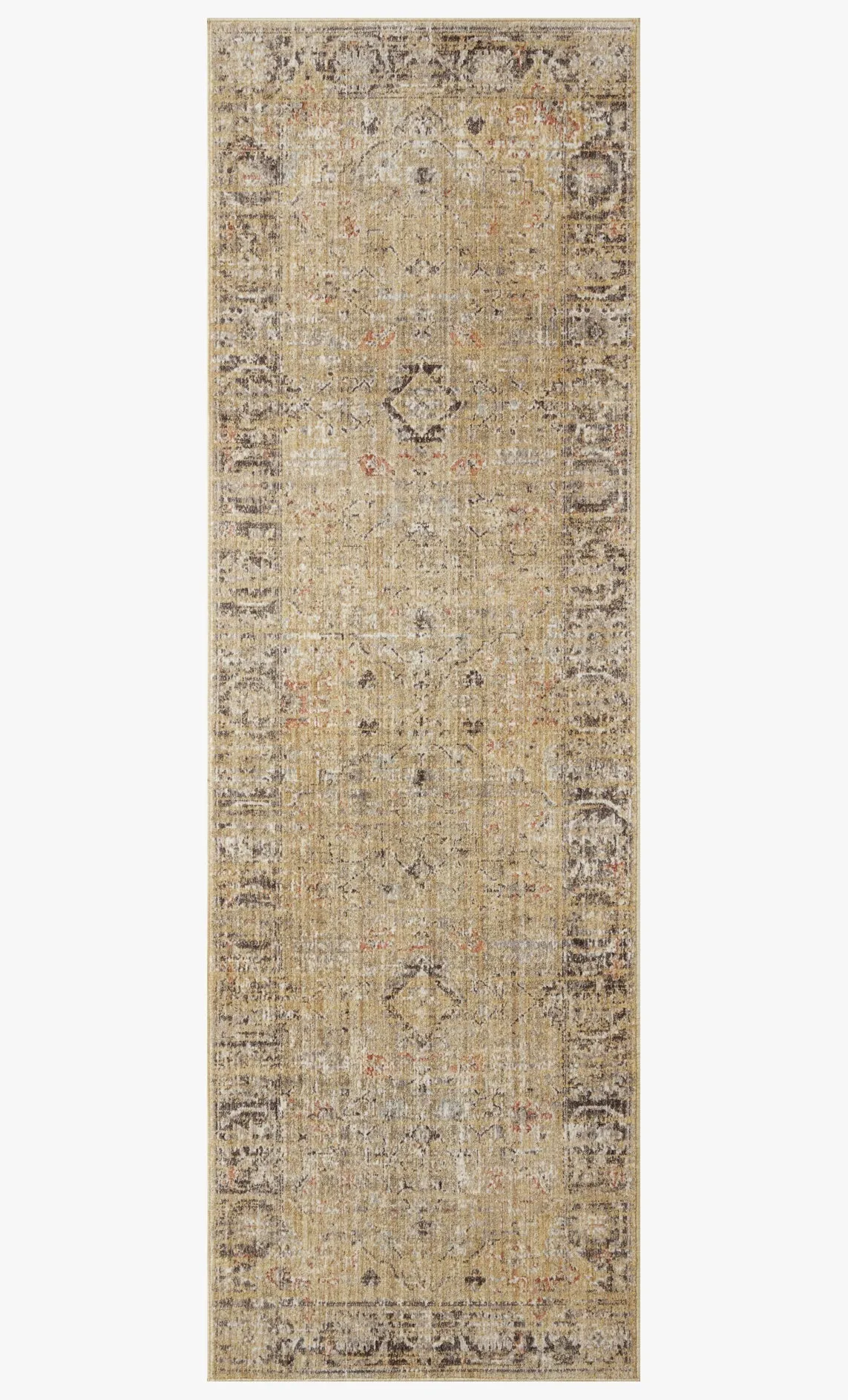 Magnolia Home x Loloi Millie Rug - Gold Charcoal