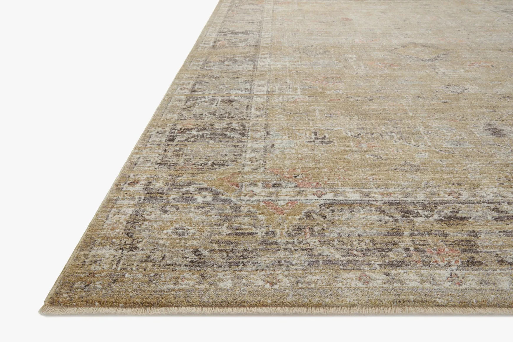 Magnolia Home x Loloi Millie Rug - Gold Charcoal