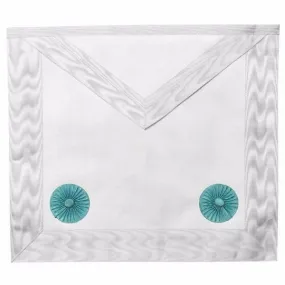 Masonic Fellow Craft Apron with Rosettes