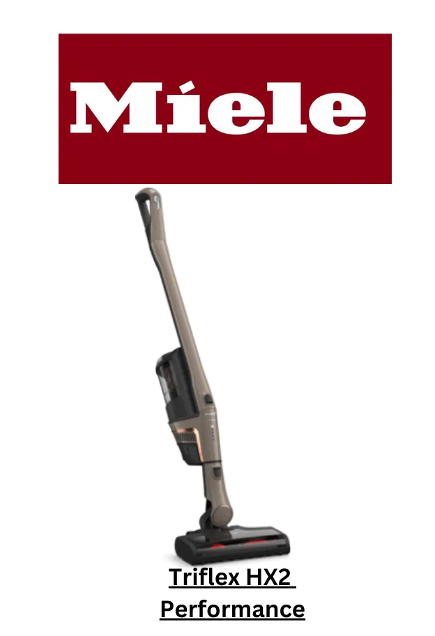 Miele Triflex HX2 Performance Cashmere Grey Stick Vac