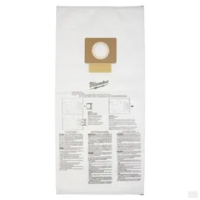 Milwaukee Fleece Dust Bags (5PK) - 12 Gallon 49-90-1999